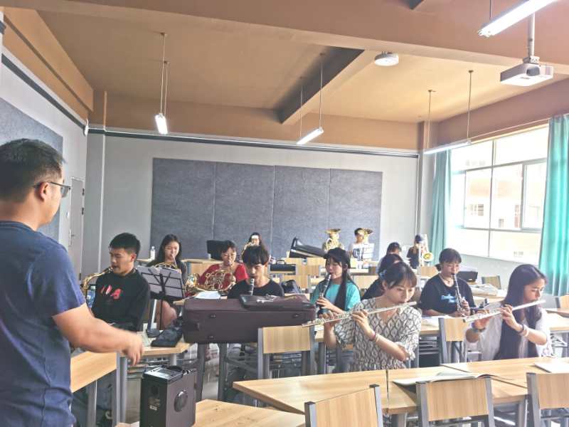 【创美艺传】艺术教育专业 管乐团排练